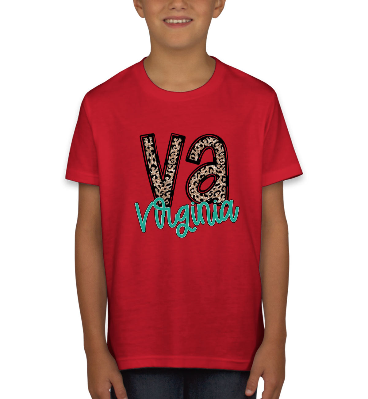 Virginia State Abbreviation Youth T-shirt