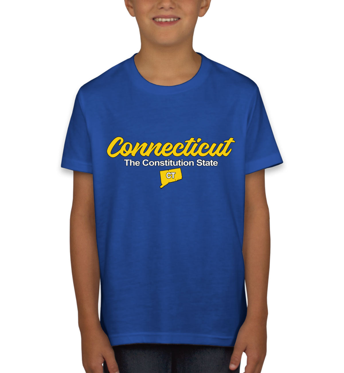 Connecticut The Constitution State Youth T-shirt
