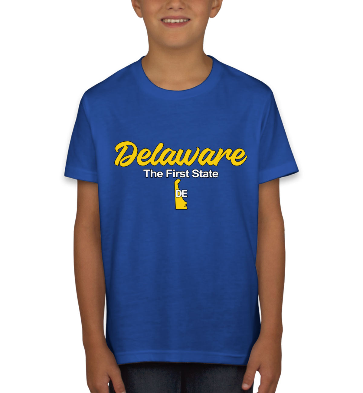 Delaware The First State Youth T-shirt