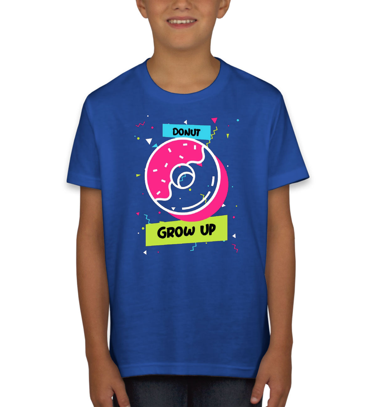 Donut Grow Up Birthday Youth T-shirt