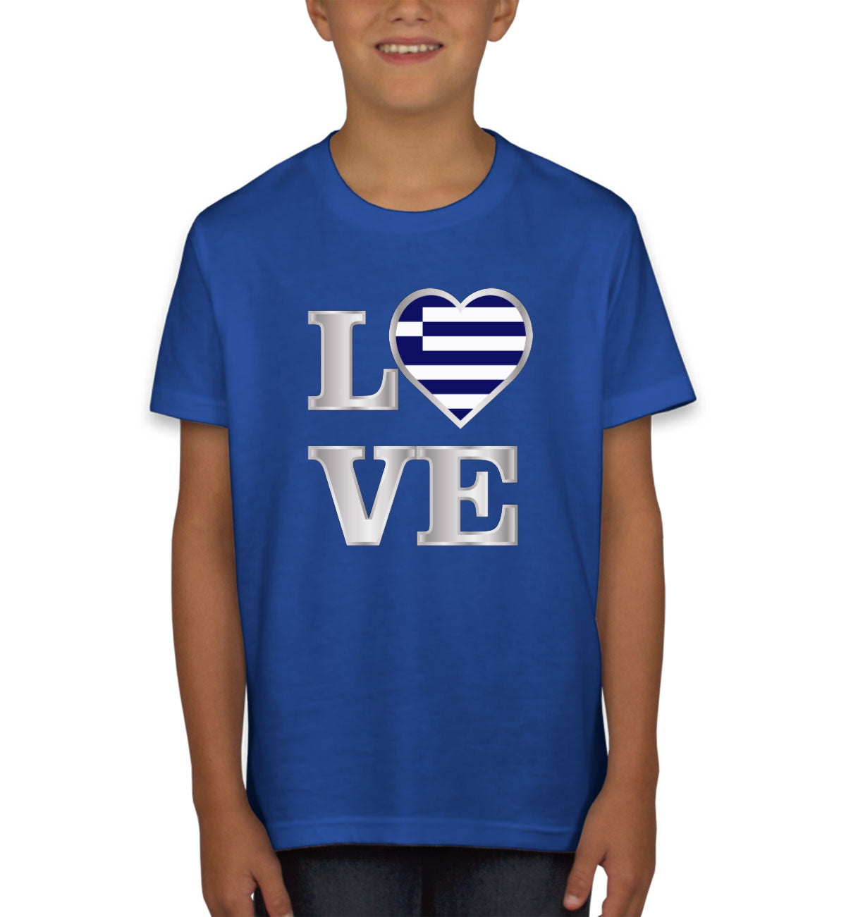 Greece Love Youth T-shirt