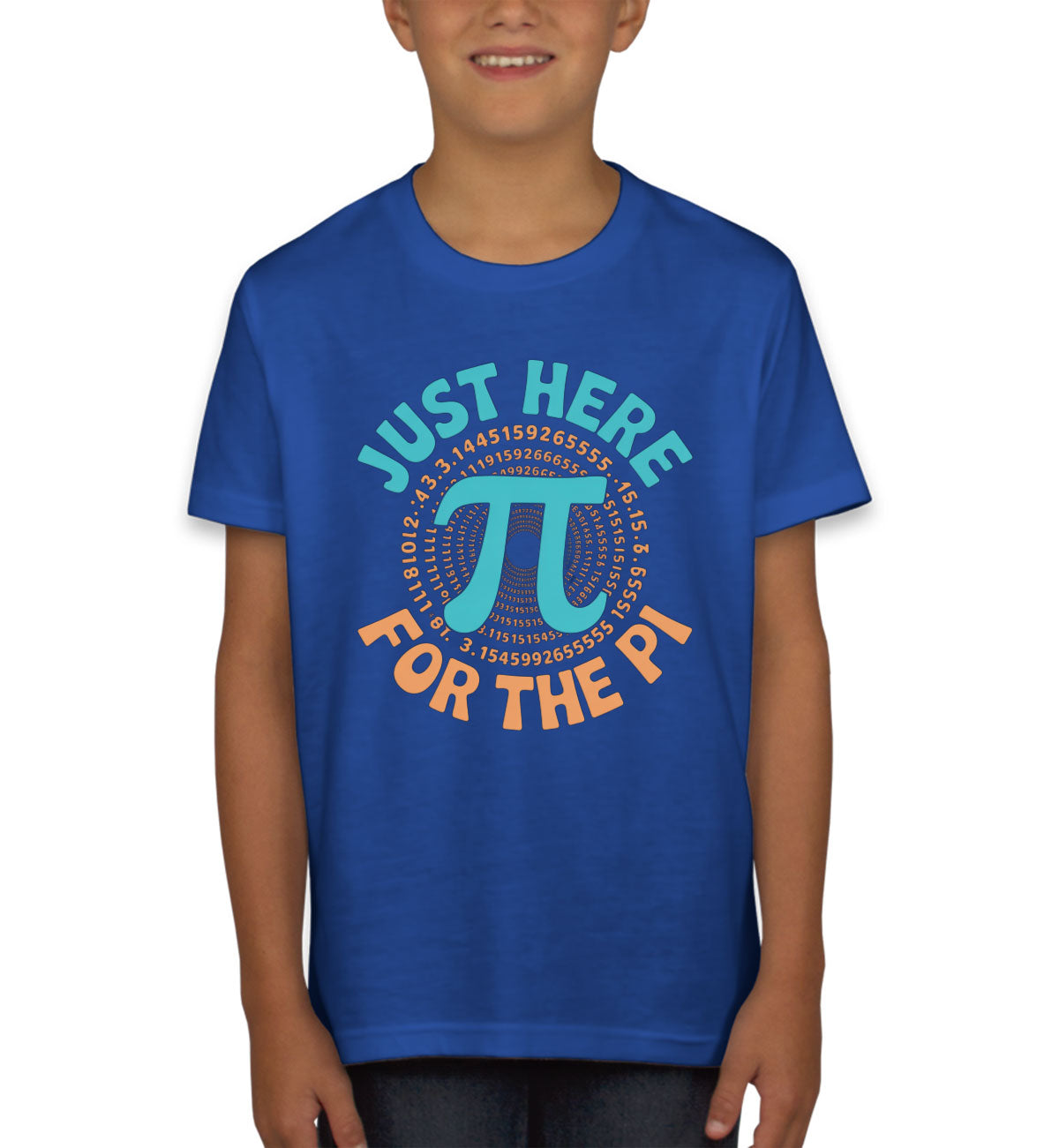 Just Here For The Pi Youth T-shirt