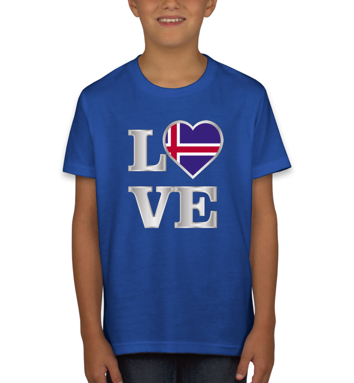 Iceland Love Youth T-shirt