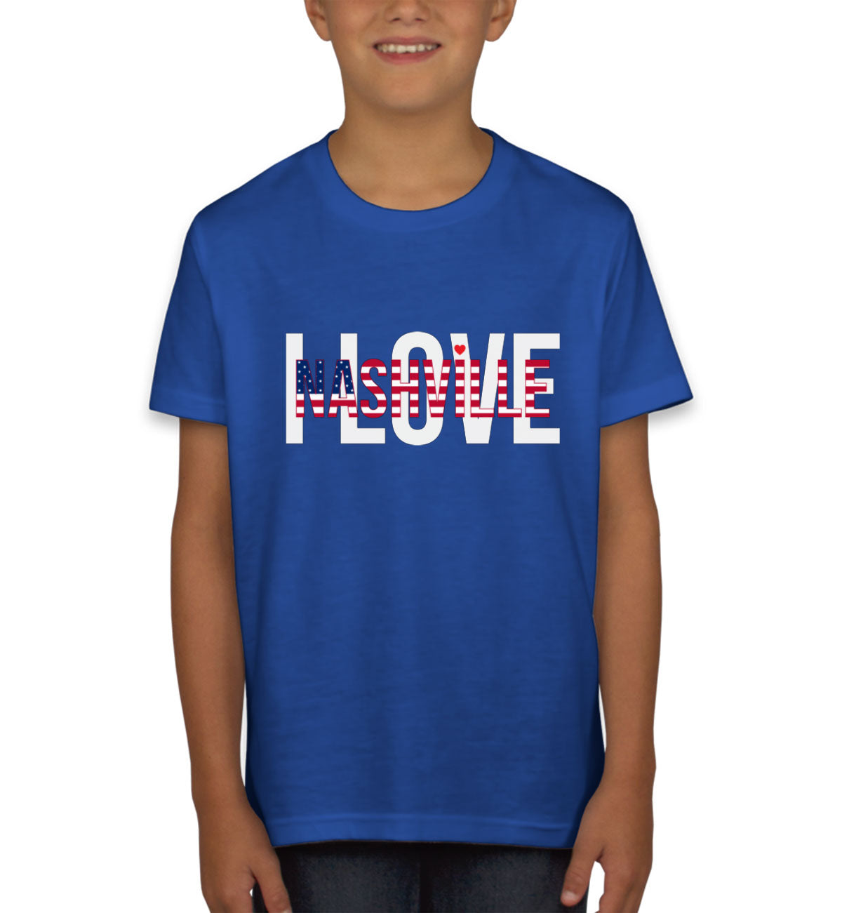 I Love Nashville Youth T-shirt