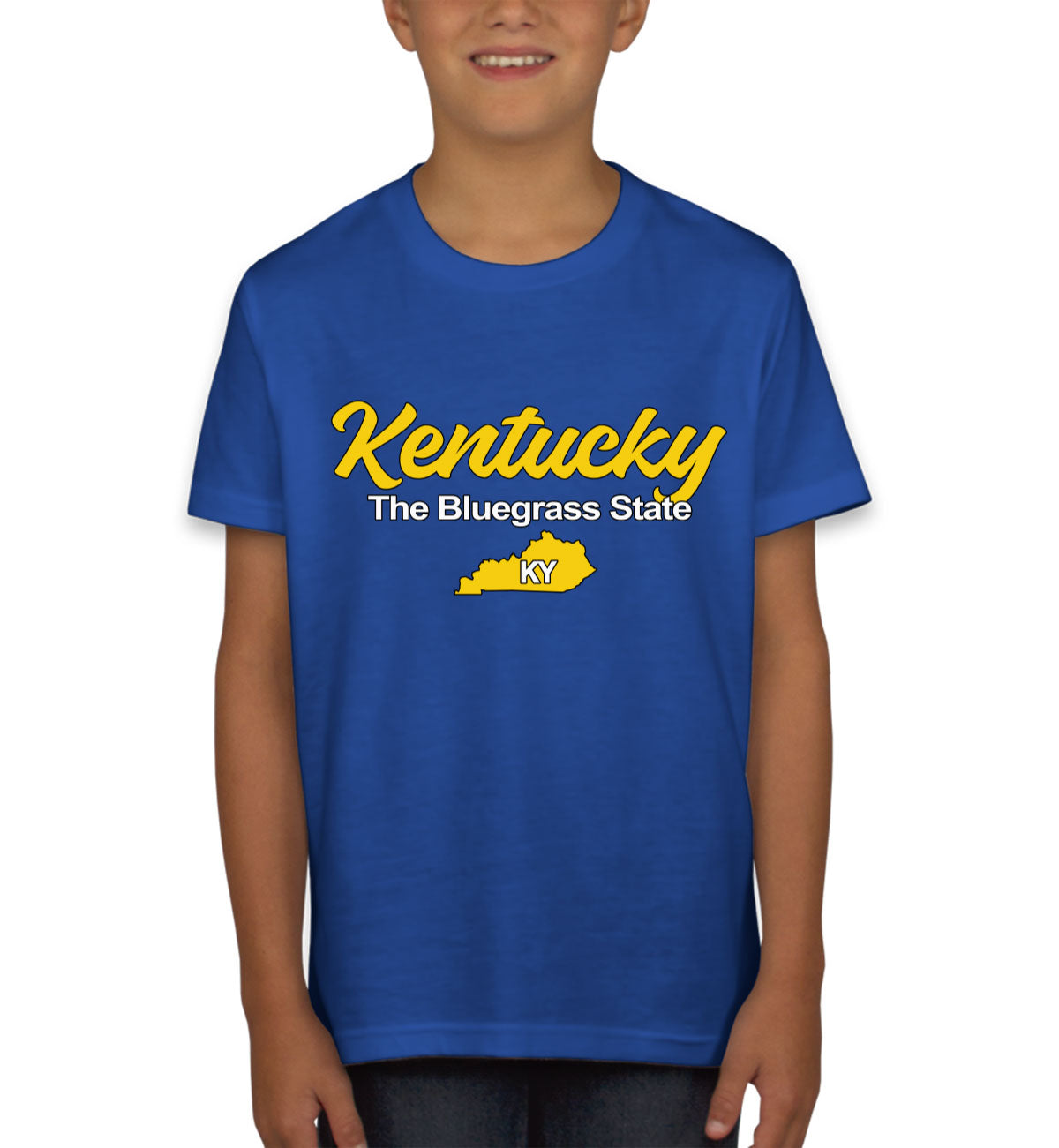 Kentucky The Bluegrass State Youth T-shirt
