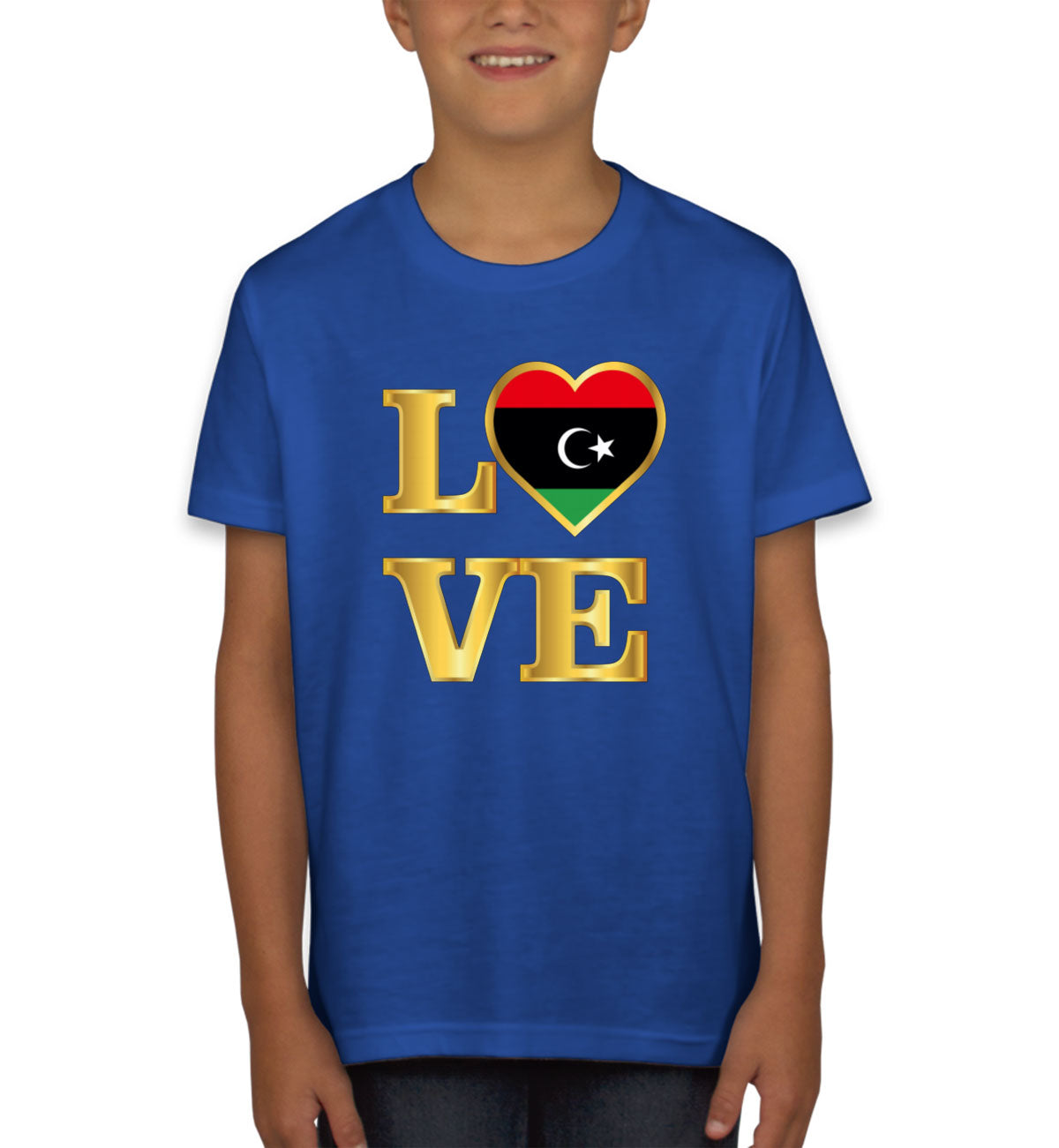 Libya Love Youth T-shirt