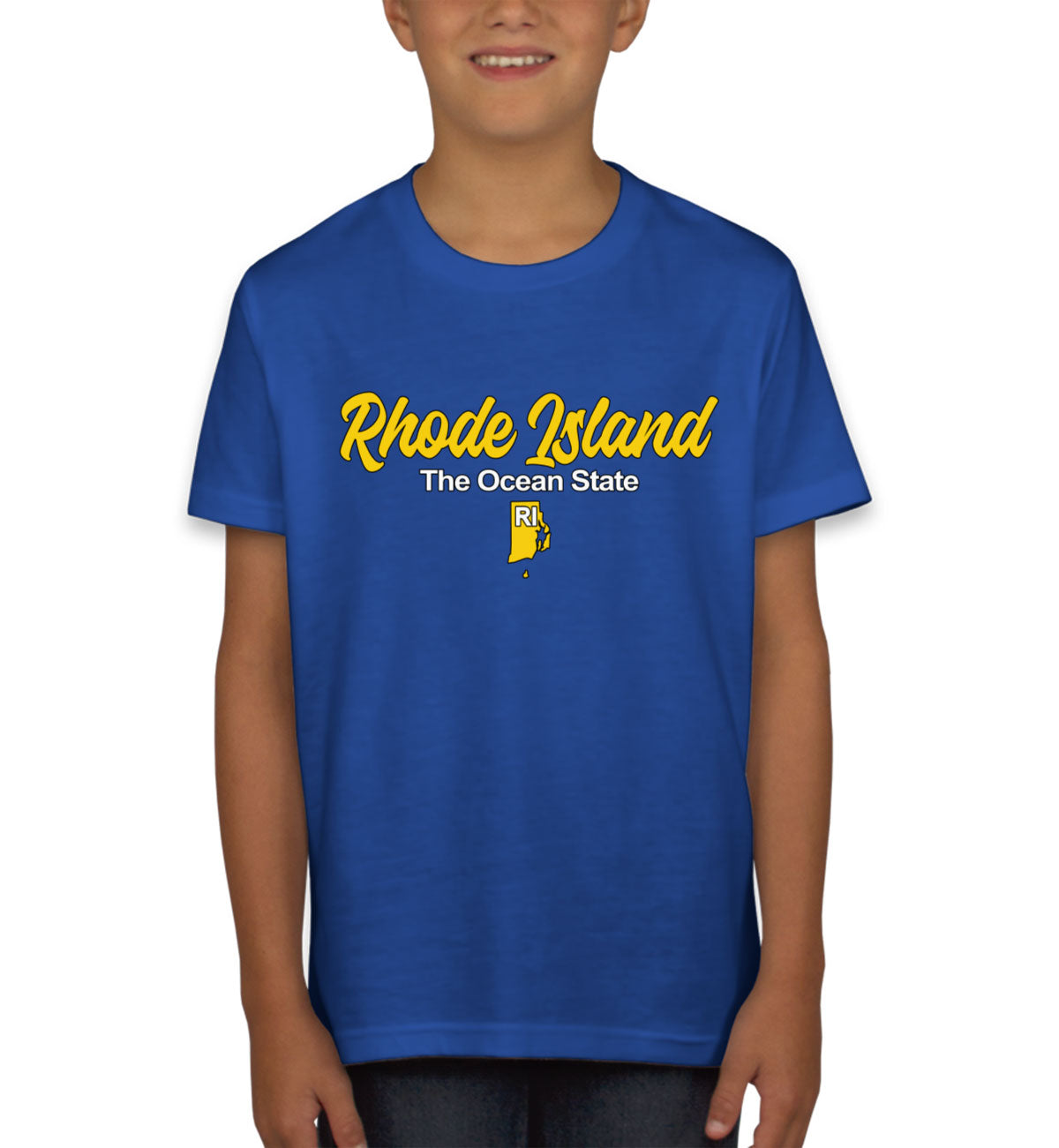 Rhode Island The Ocean State Youth T-shirt