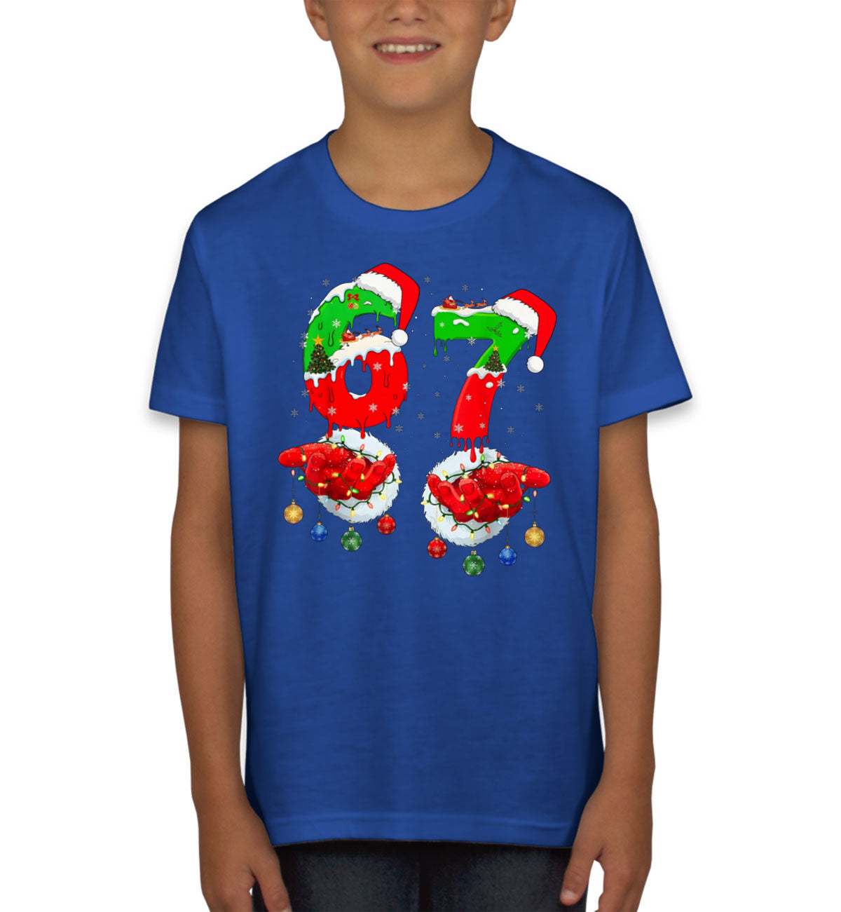 67 Sixty Seven Christmas Youth T-shirt