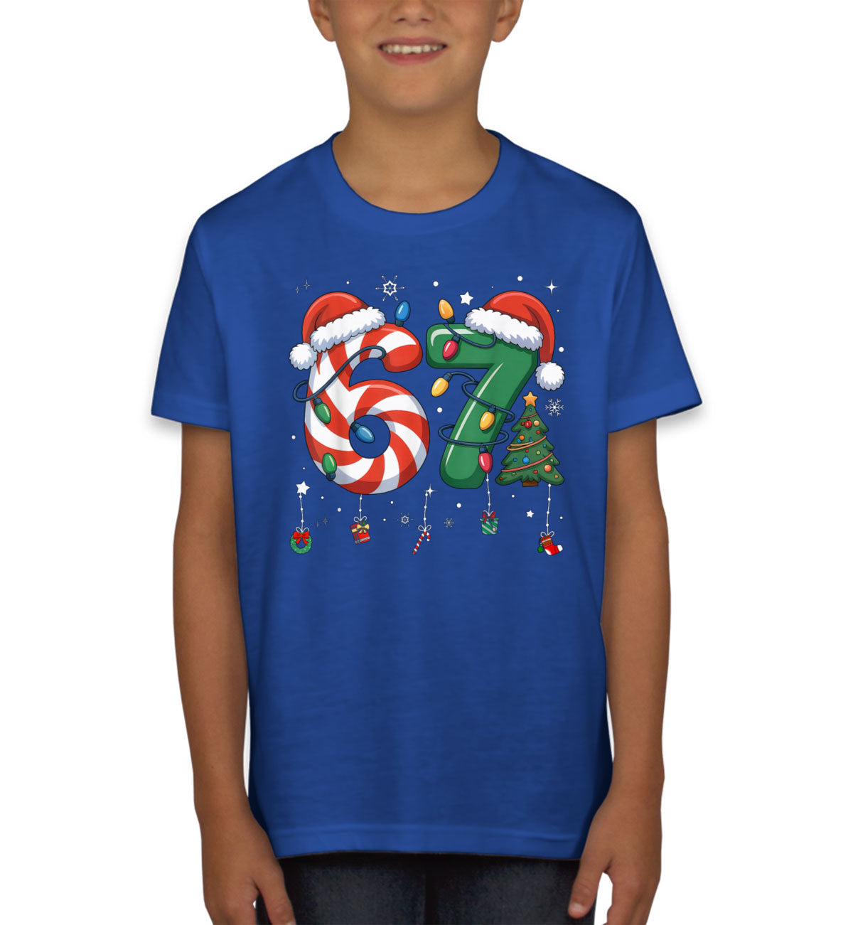 67 Sixty Seven Christmas Youth T-shirt