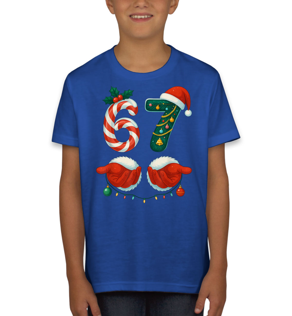 67 Sixty Seven Christmas Youth T-shirt