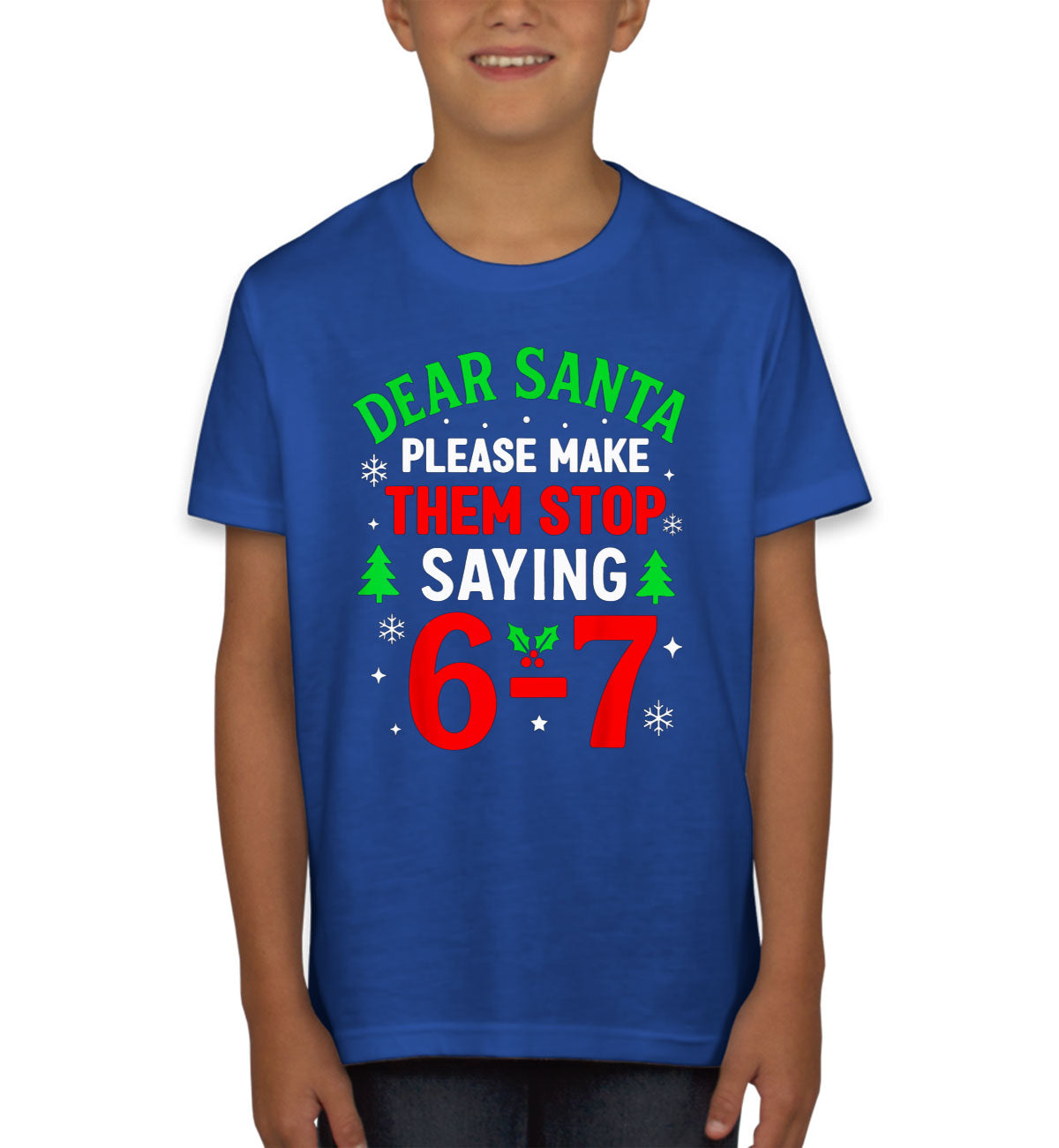 67 Sixty Seven Christmas Youth T-shirt
