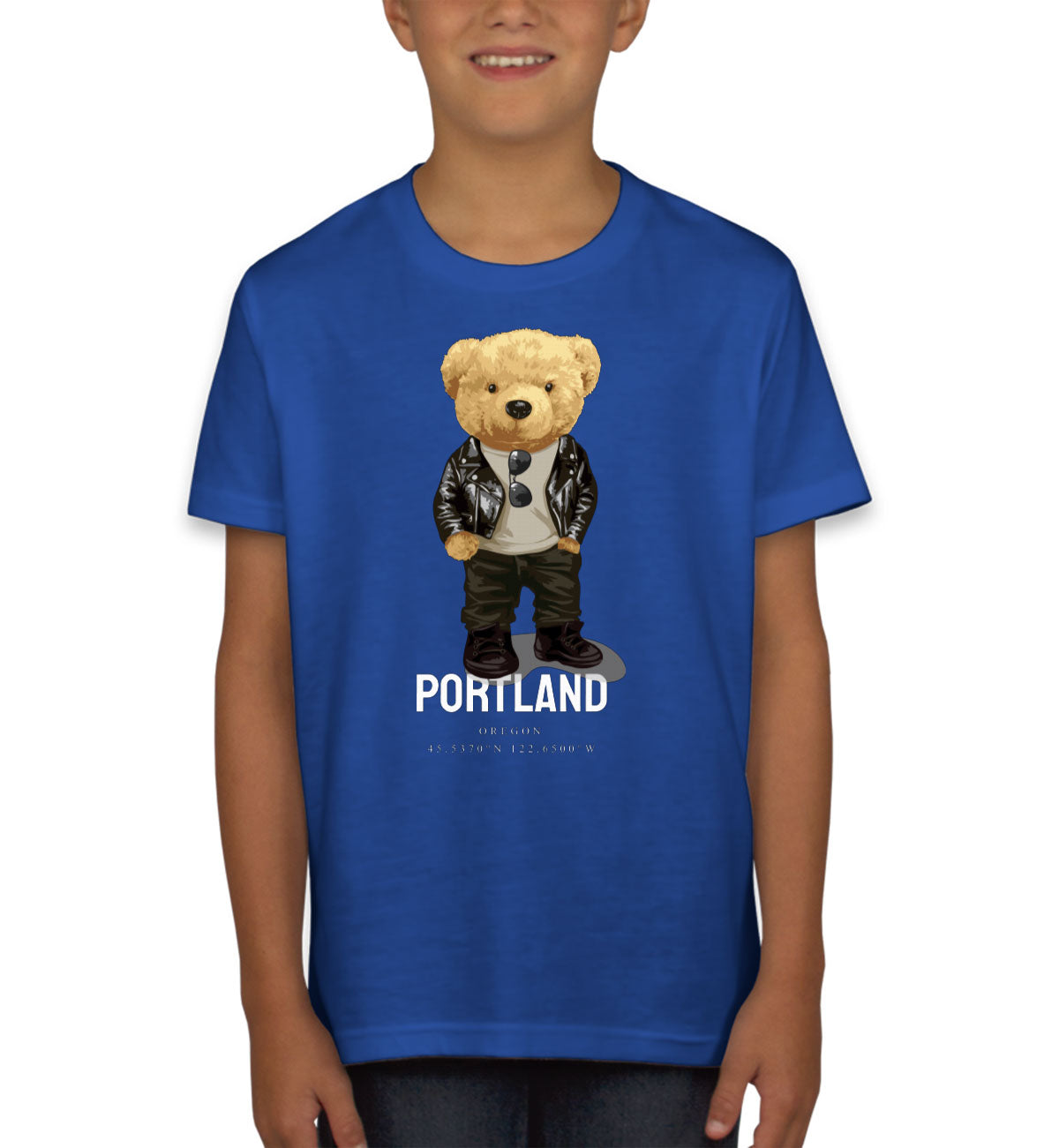 Teddy Bear Portland Youth T-shirt