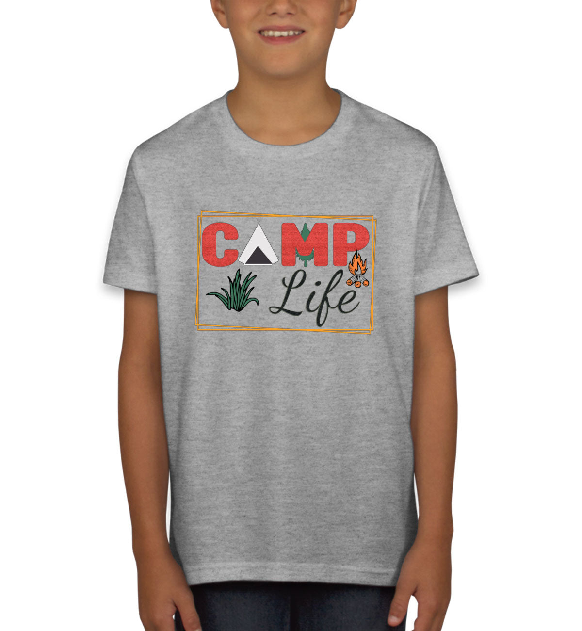 Camp Life Youth T-shirt