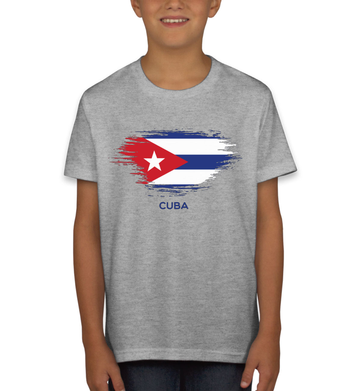 Cuba Flag Youth T-shirt