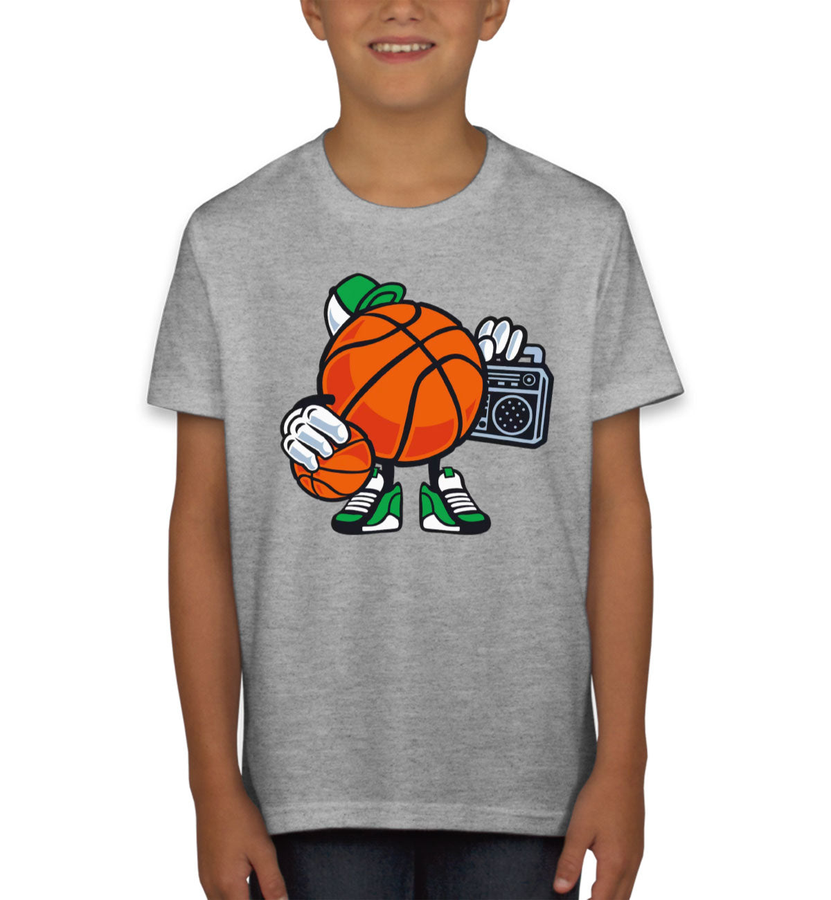 Cute Basketball Youth T-shirt