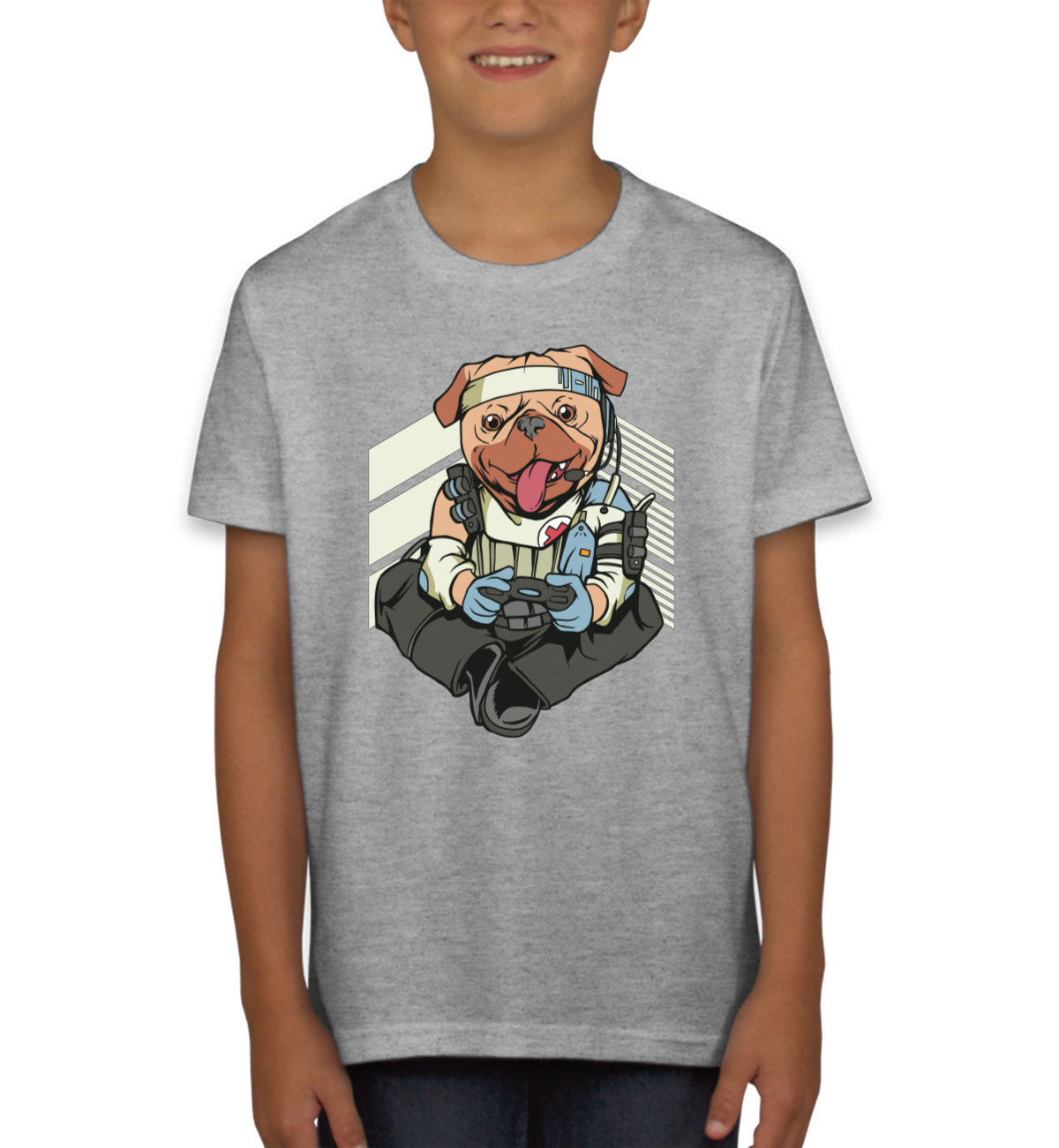 Gamer Dog Youth T-shirt