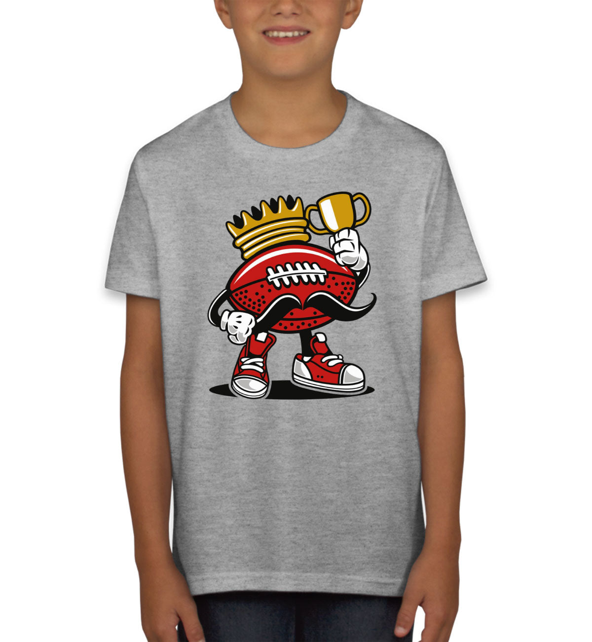 Football King Youth T-shirt