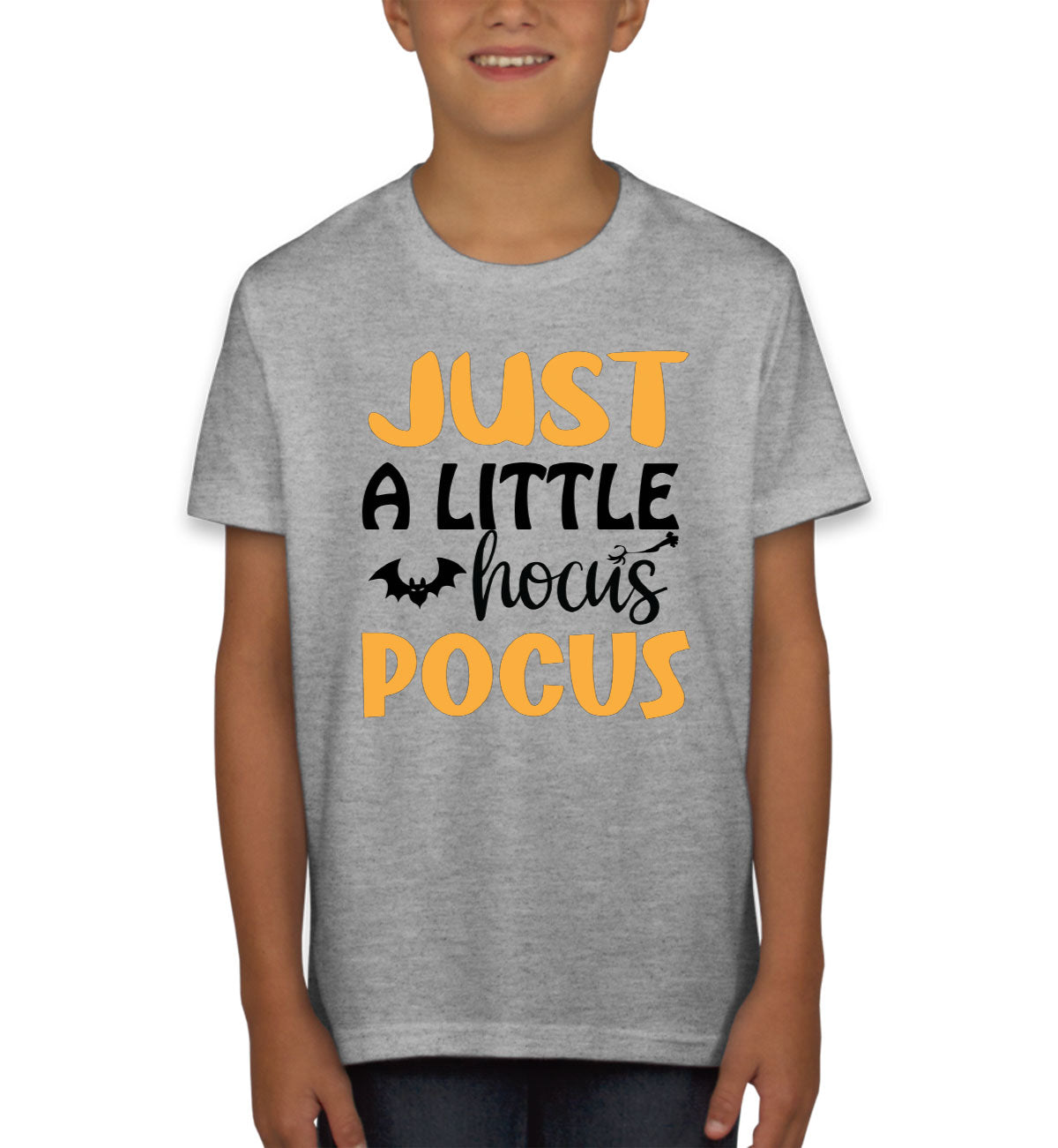 Just A Little Hocus Pocus Halloween Youth T-shirt