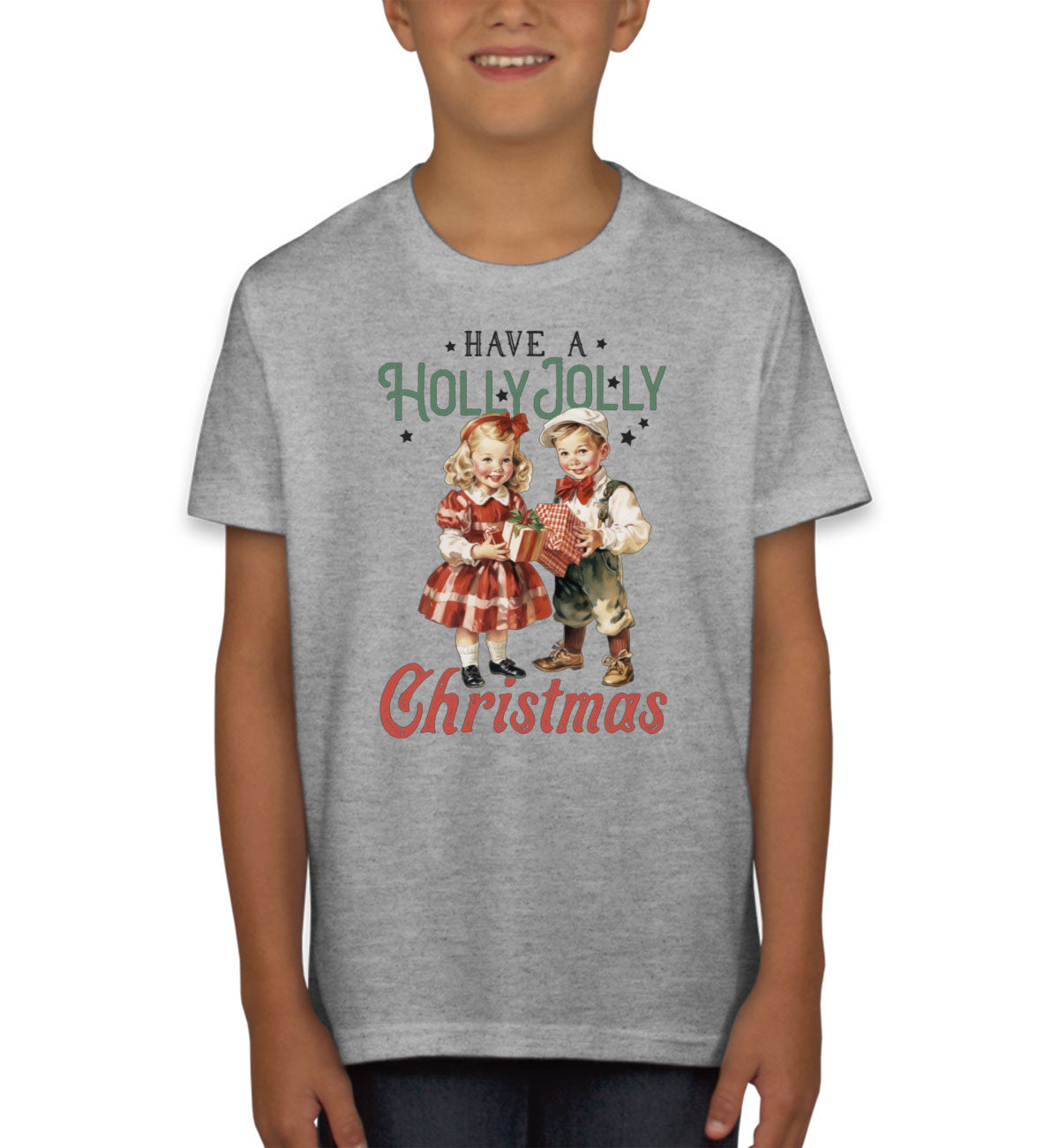 Have A Holly Jolly Christmas Youth T-shirt