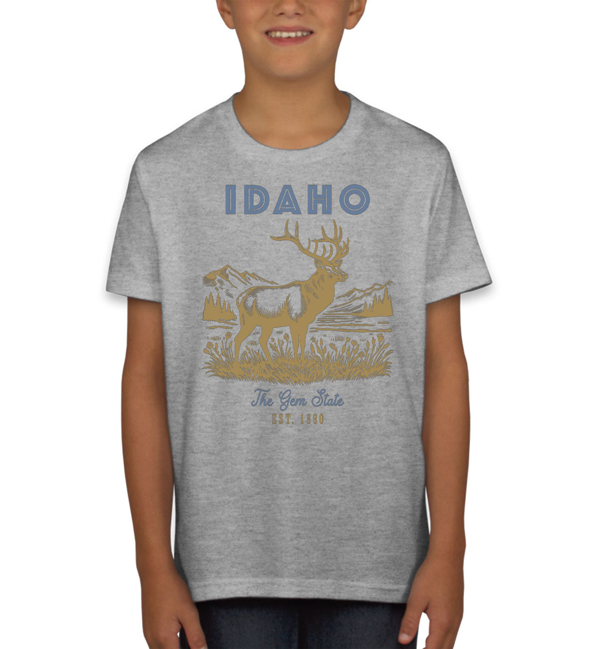 Idaho State Vintage Youth T-shirt