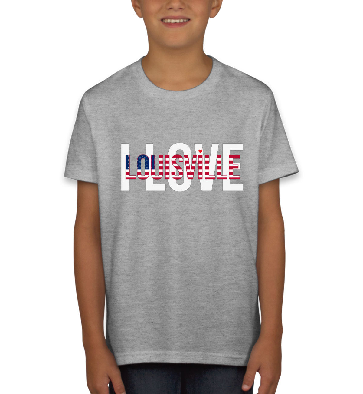 I Love Louisville Youth T-shirt