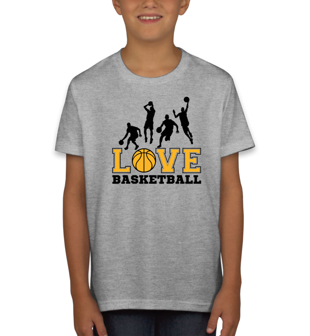 Love Basketball Youth T-shirt