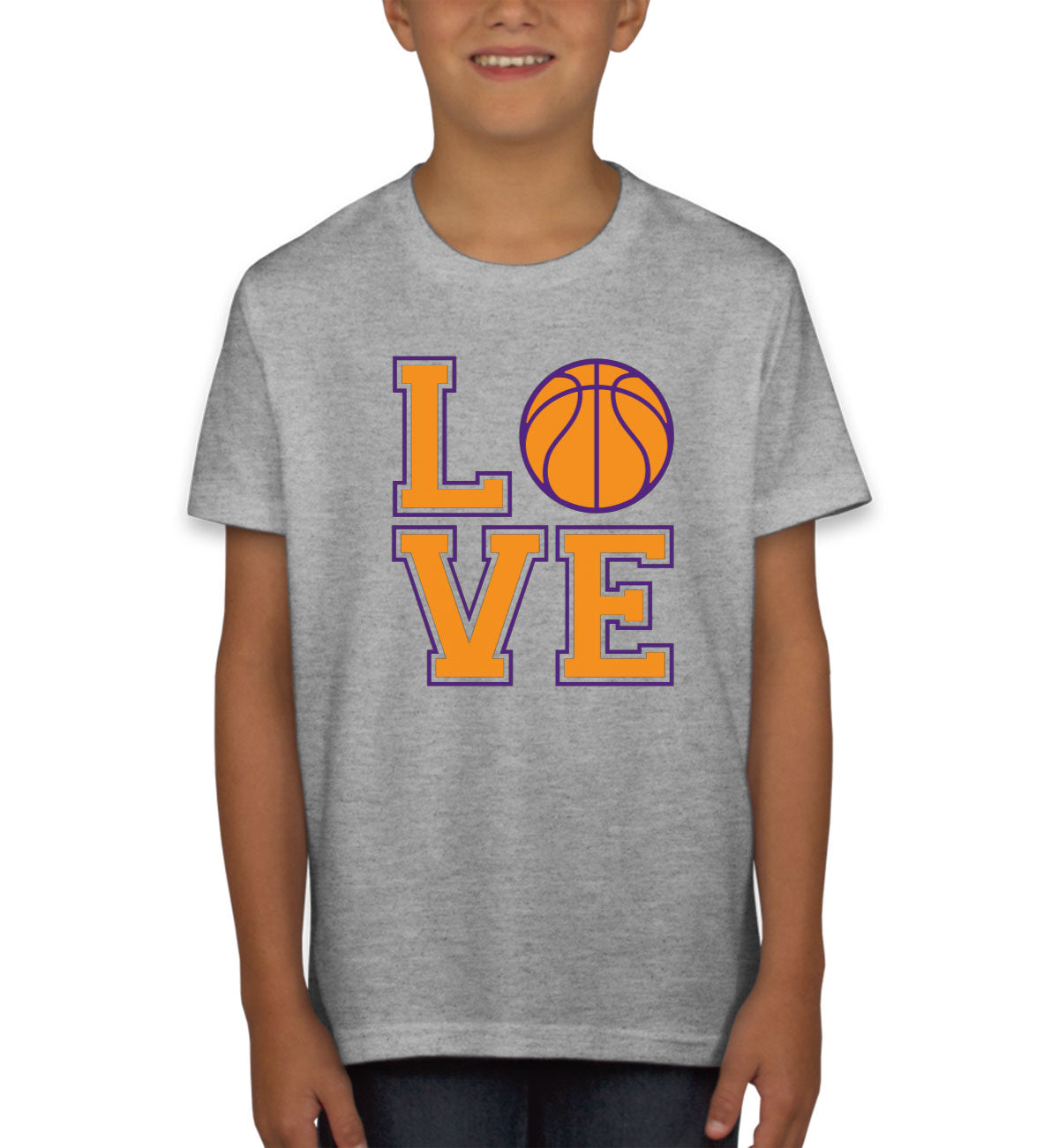 Love Basketball Youth T-shirt