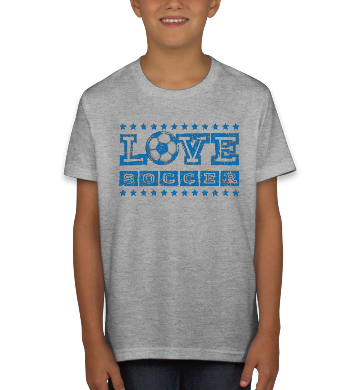 Love Soccer Youth T-shirt