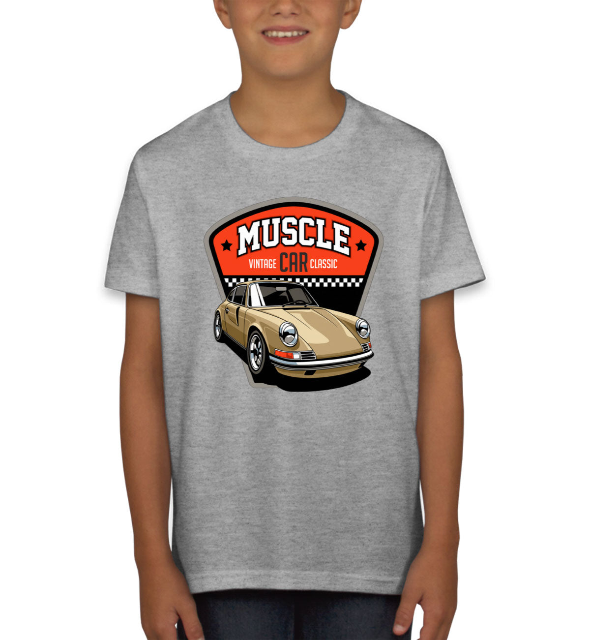 Muscle Car Youth T-shirt