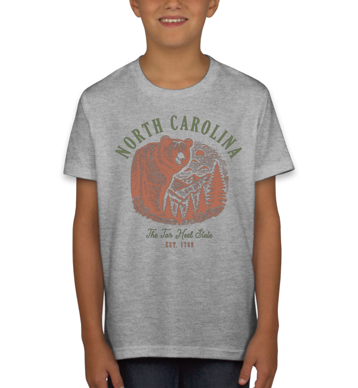 North Carolina State Vintage Youth T-shirt