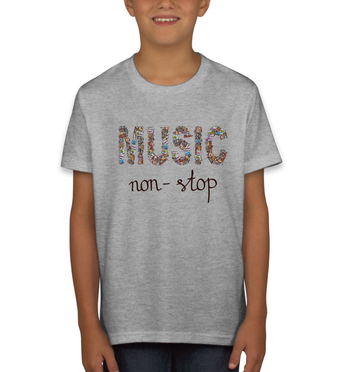 Music Non-Stop Youth T-shirt