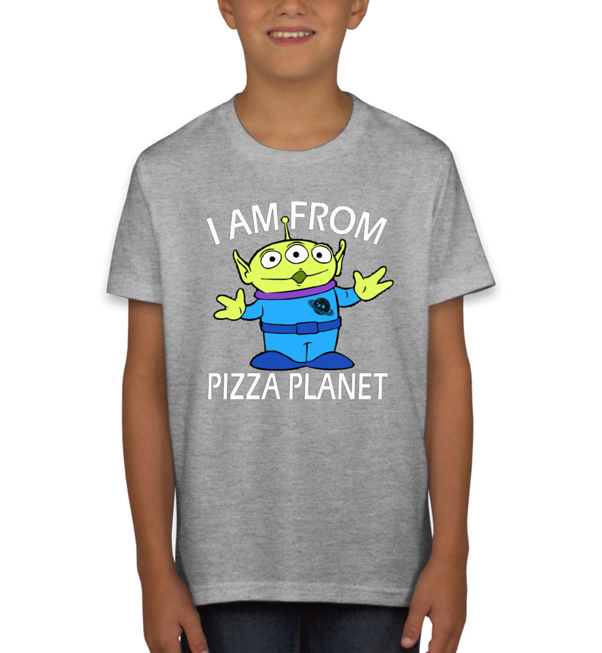 I Am From Pizza Planet Aliens Youth T-shirt