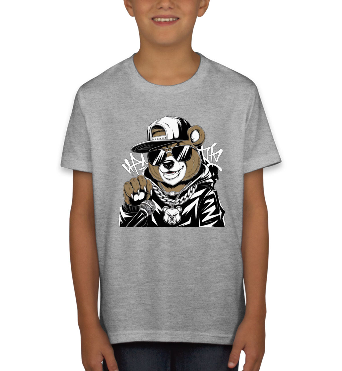 Rapper Bear Youth T-shirt