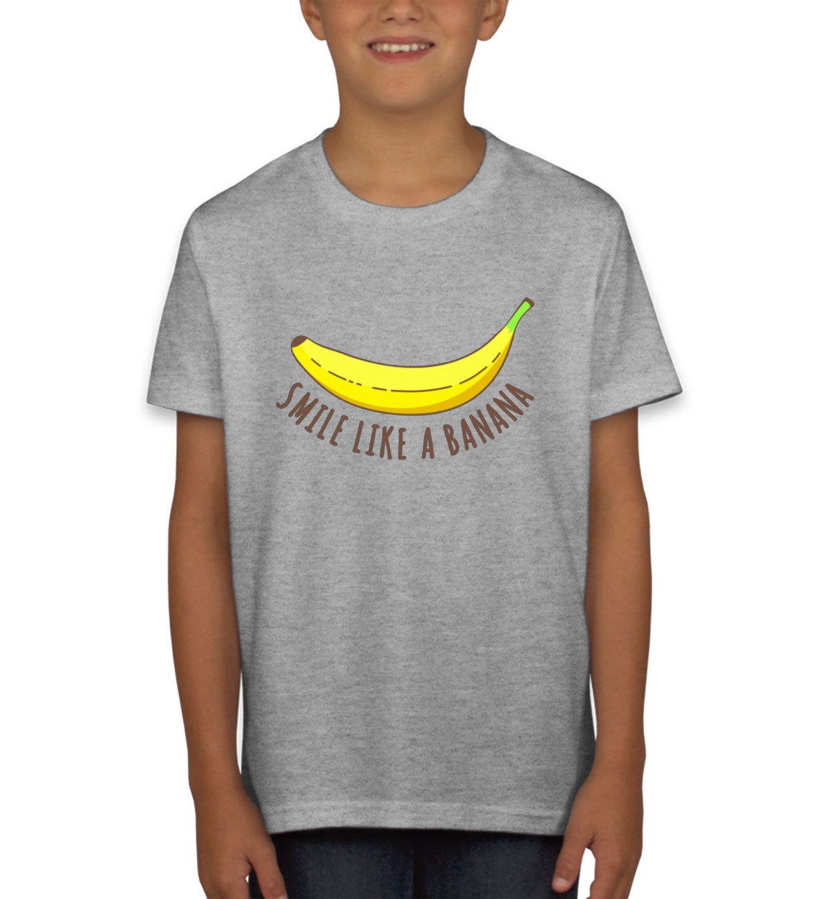 Smile Like A Banana Youth T-shirt