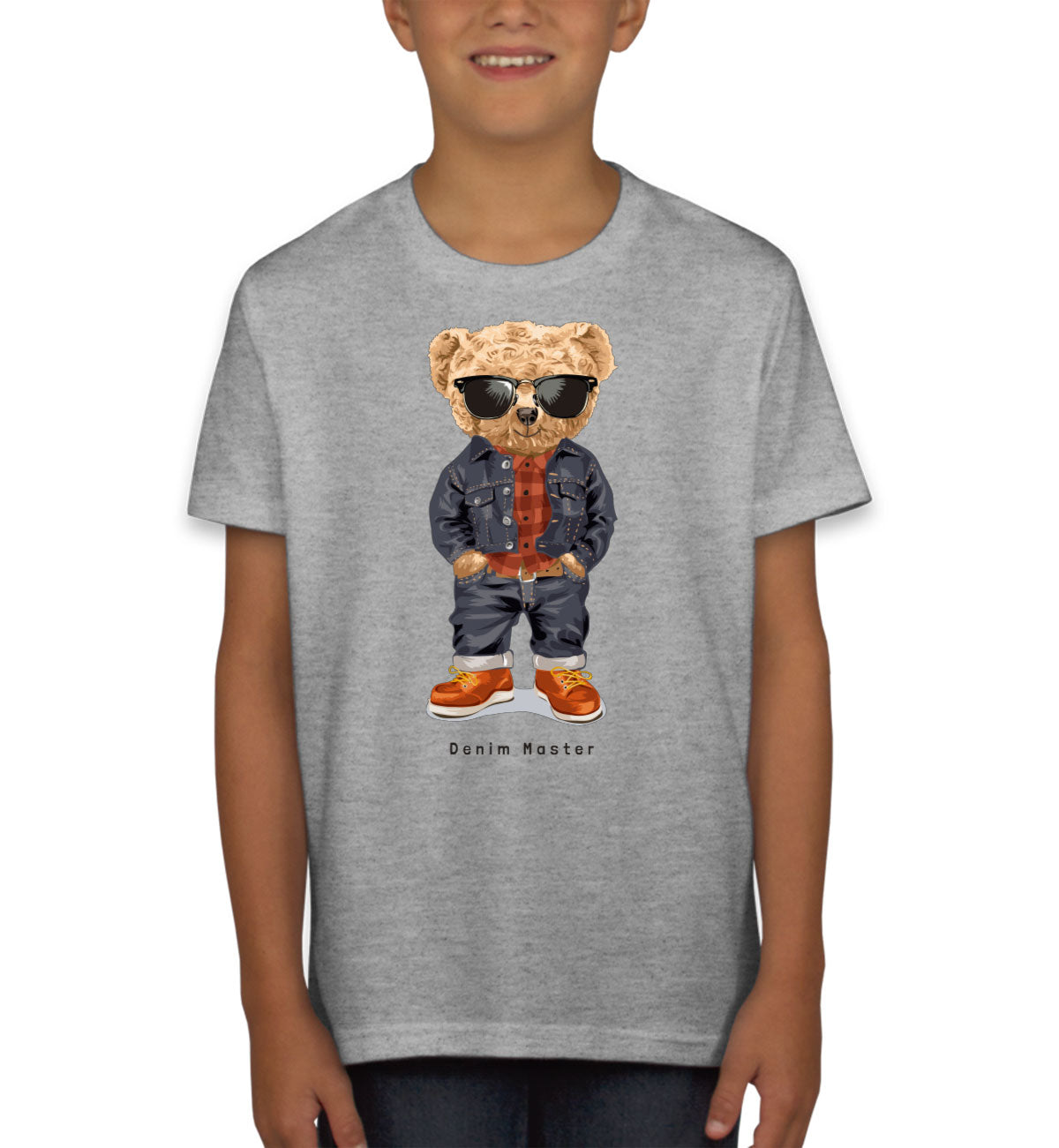 Teddy Bear Denim Master Youth T-shirt