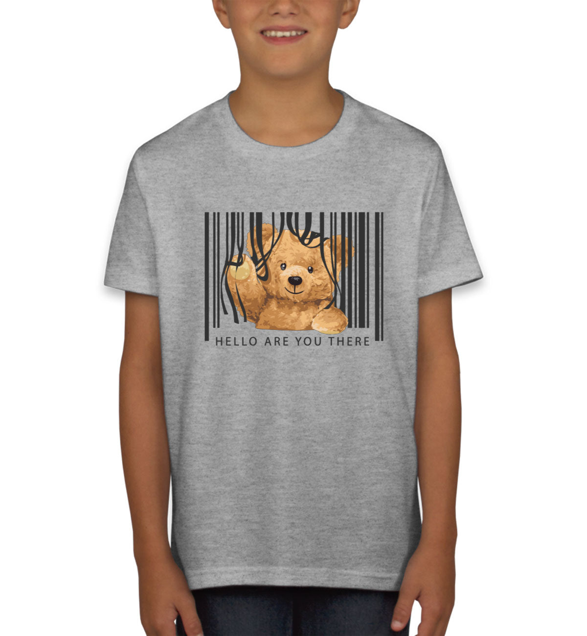 Teddy Bear Hello Youth T-shirt