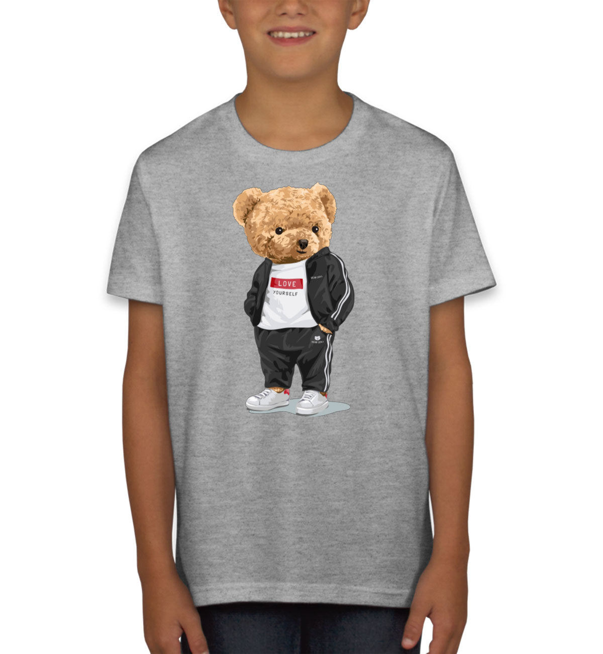 Teddy Bear Love Youth T-shirt