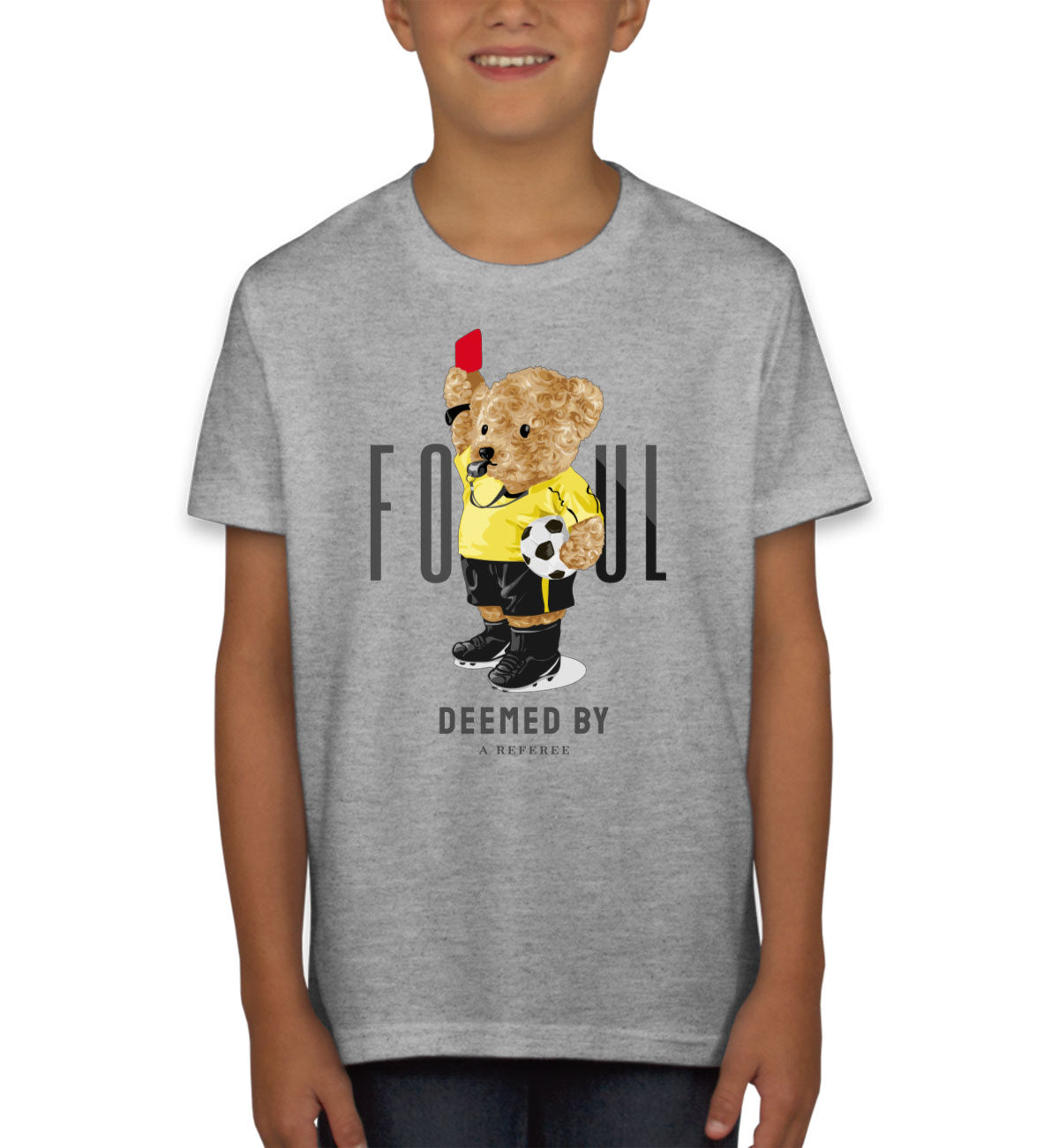 Teddy Bear Referee Youth T-shirt