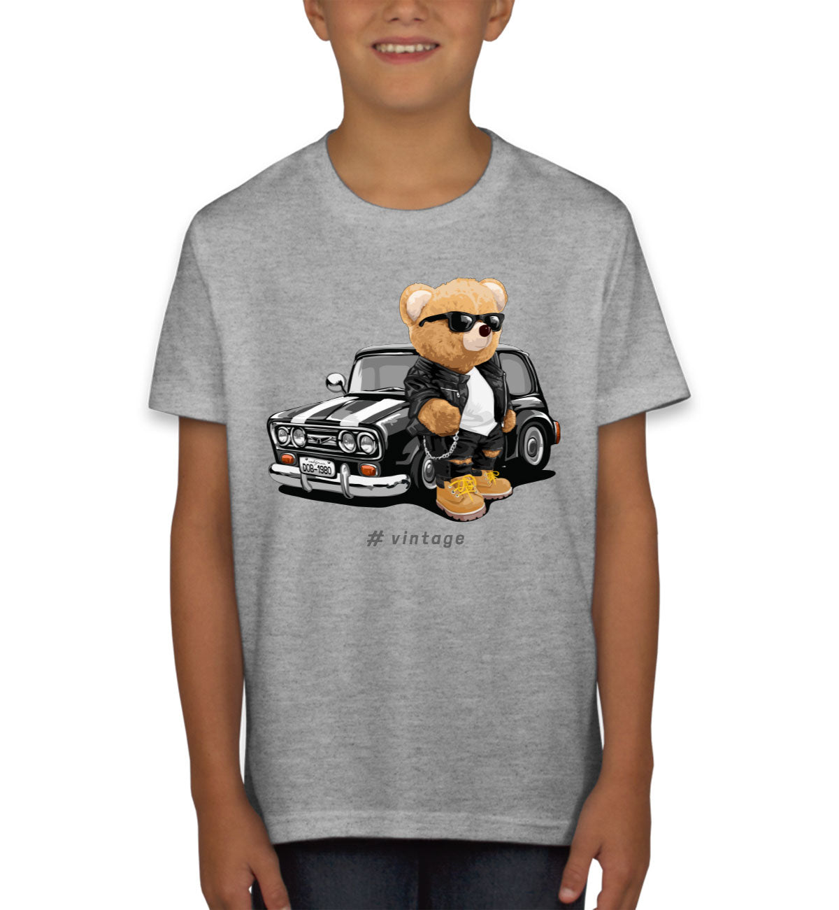 Teddy Bear Vintage Youth T-shirt