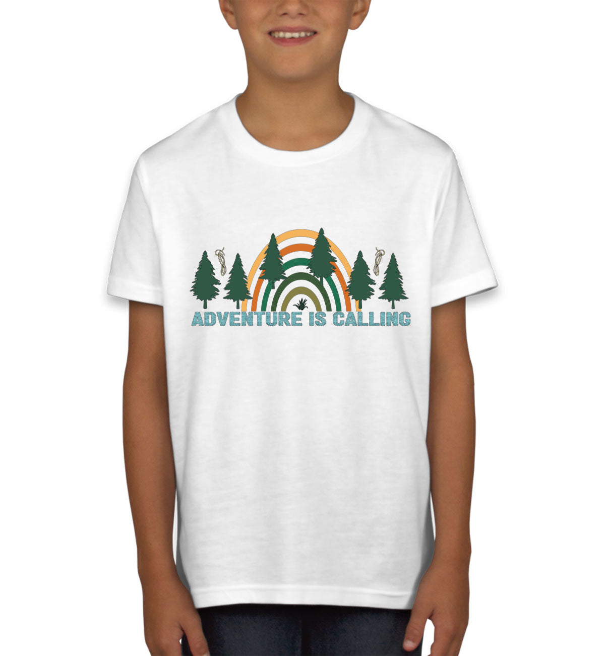 Adventure Is Calling Camp Youth T-shirt