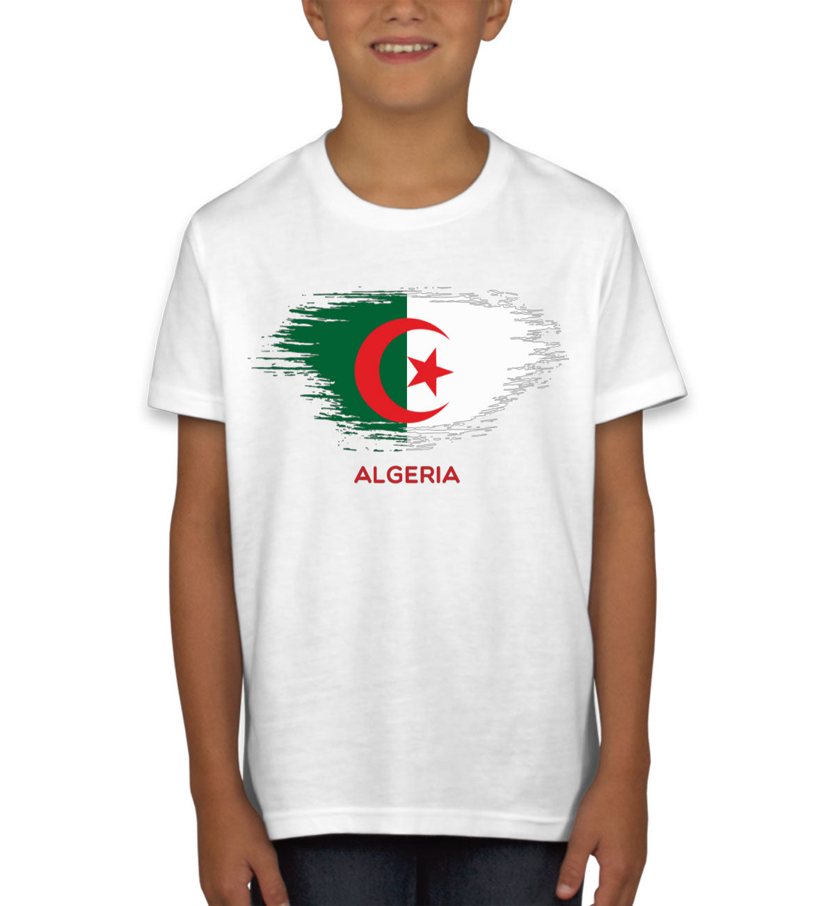 Algeria Flag Youth T-shirt