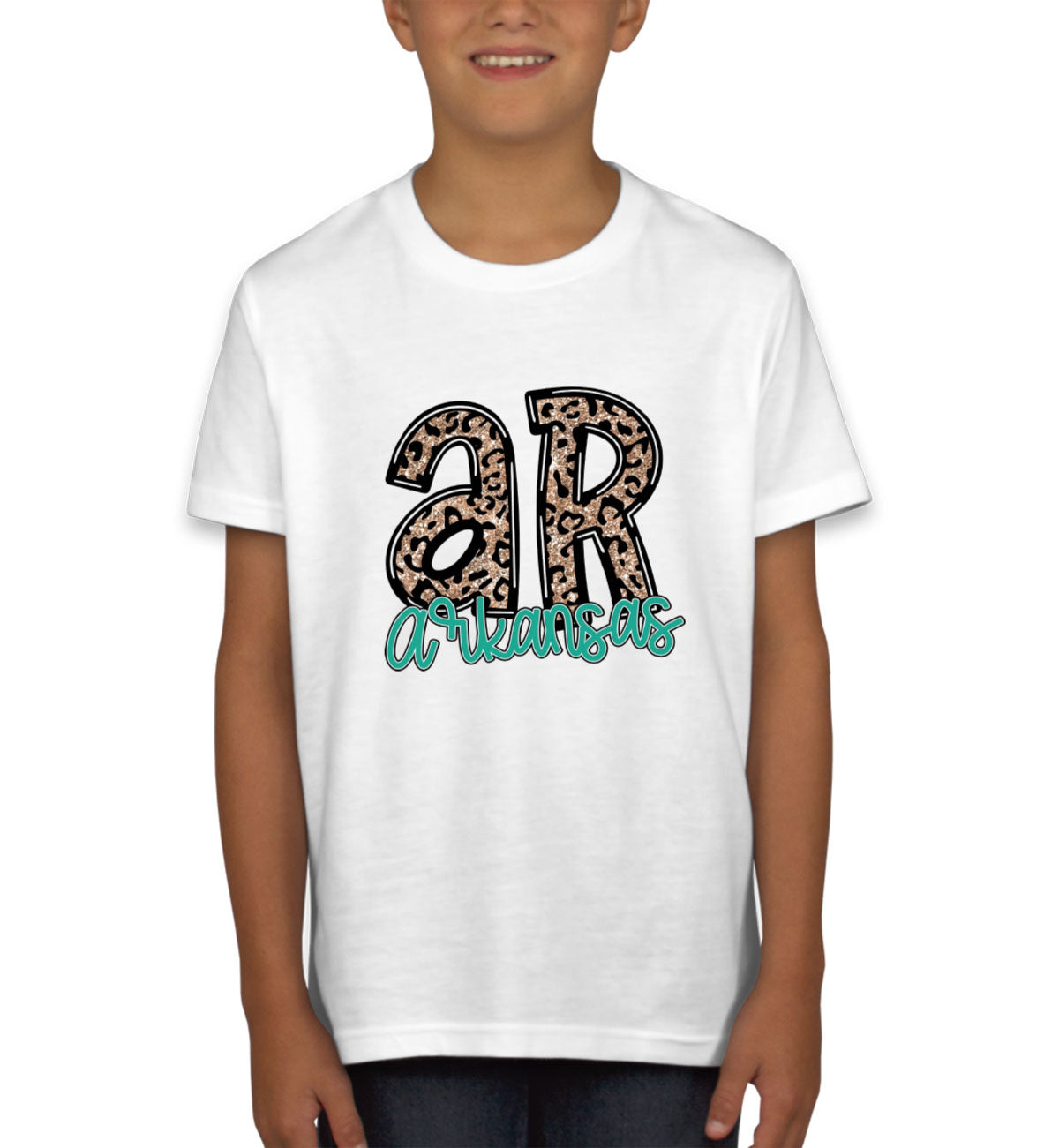 Arkansas State Abbreviation Youth T-shirt