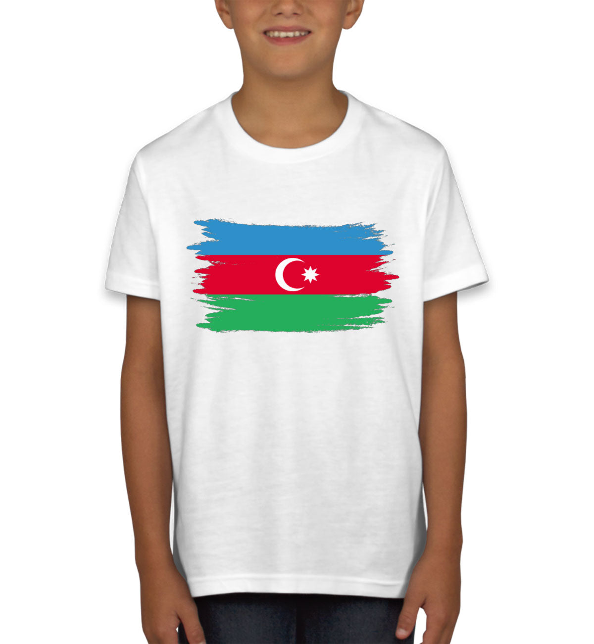 Azerbaijan Flag Youth T-shirt