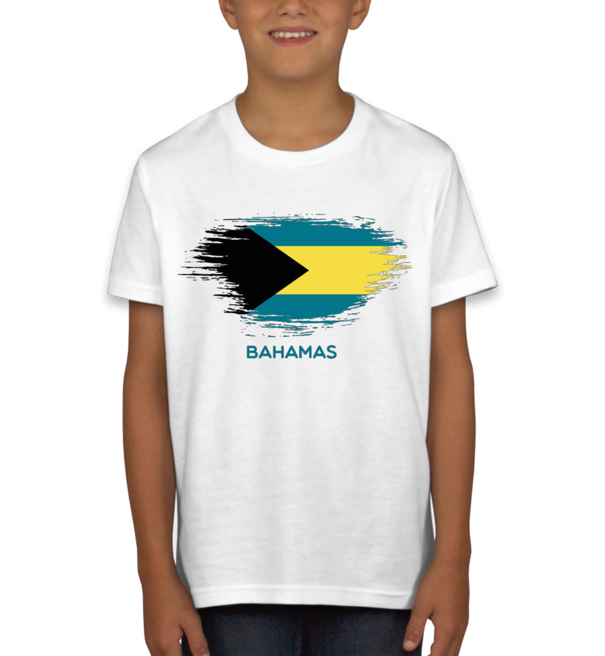 Bahamas Flag Youth T-shirt