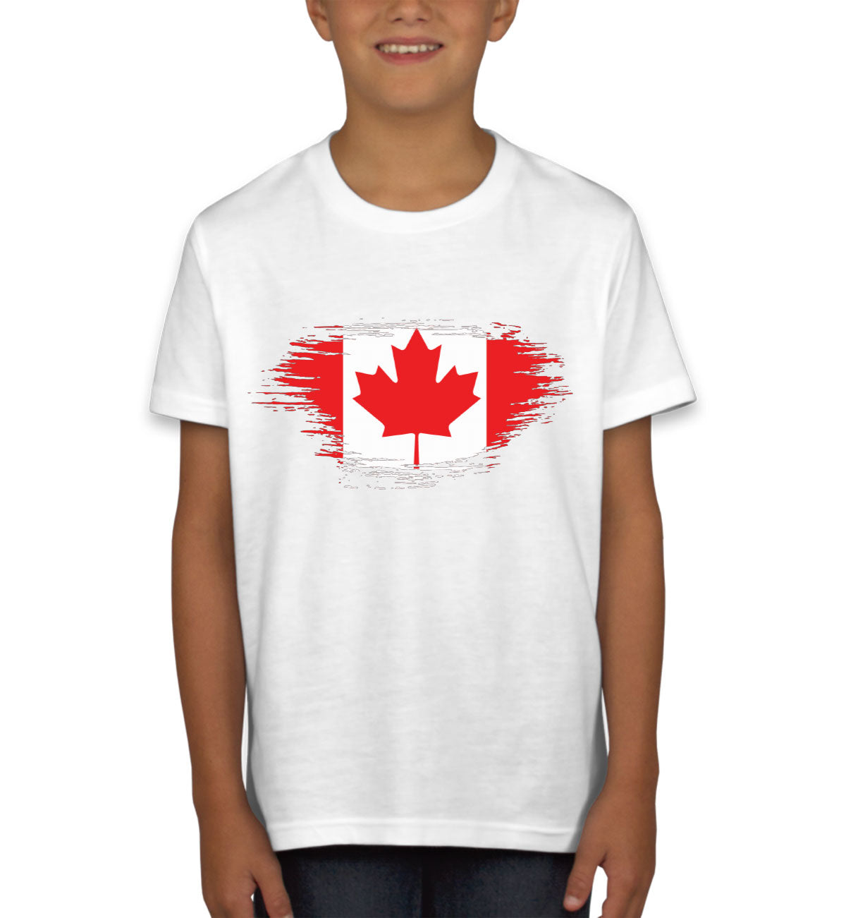 Canada Flag Youth T-shirt