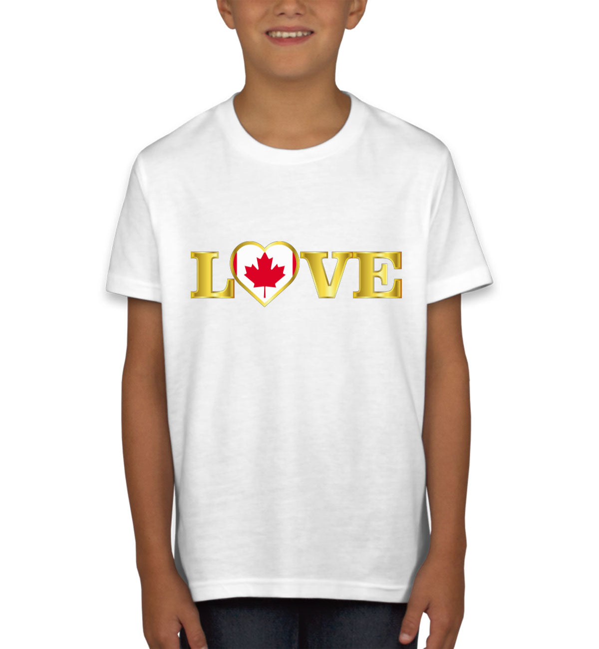 Canada Love Youth T-shirt