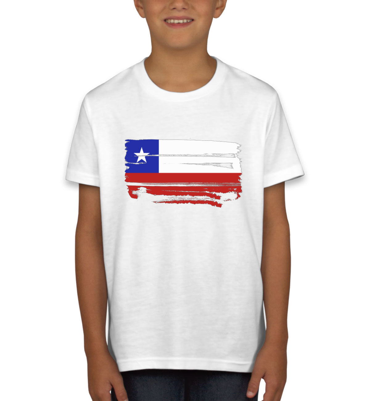 Chile Flag Youth T-shirt