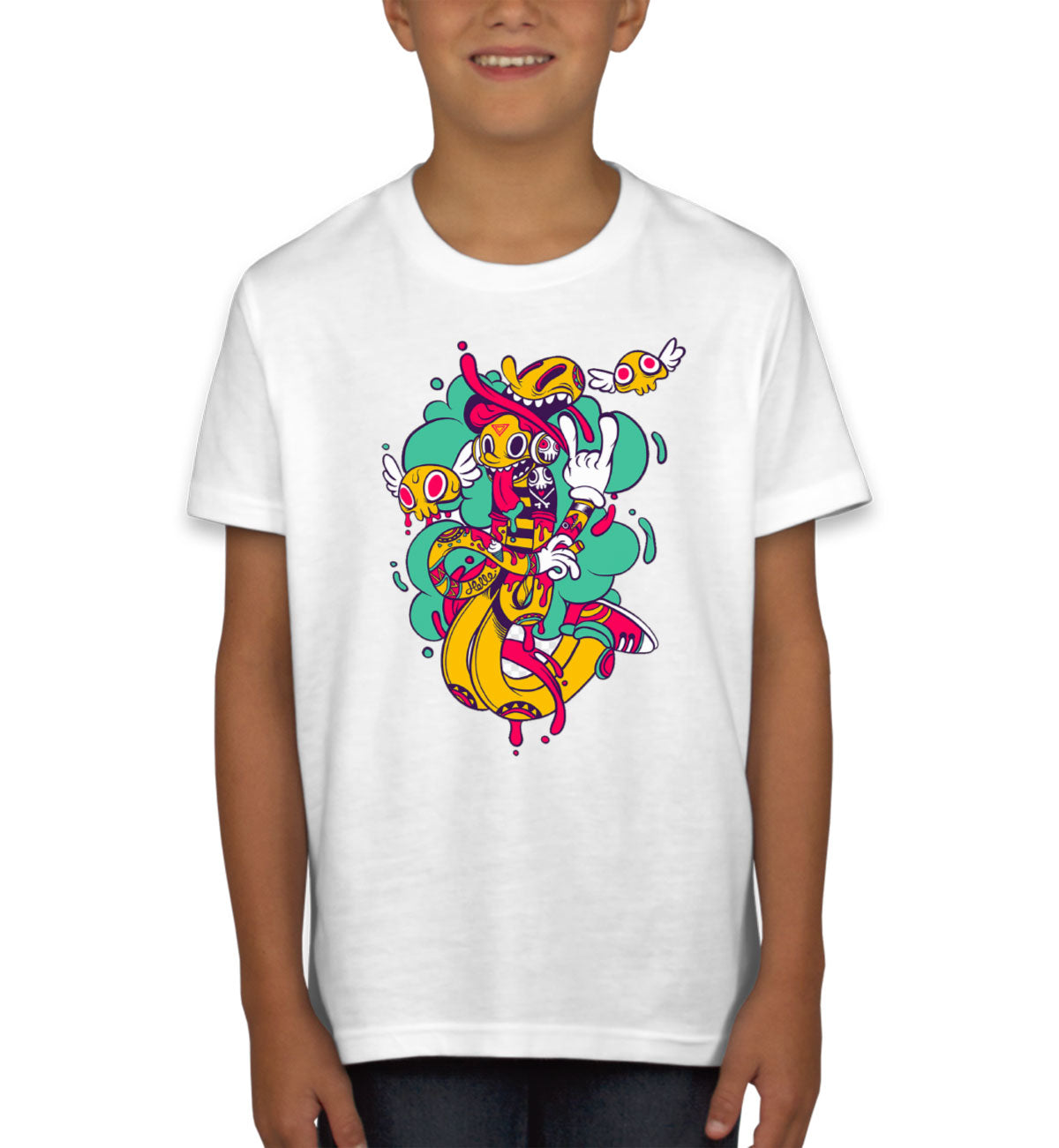 Graffiti Design Youth T-shirt