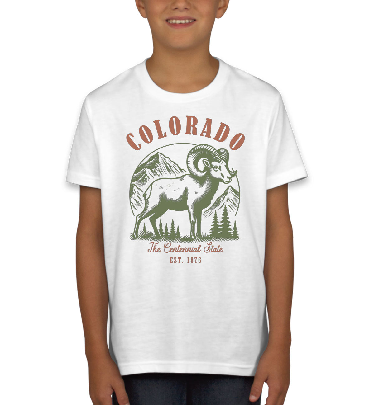 Colorado State Vintage Youth T-shirt