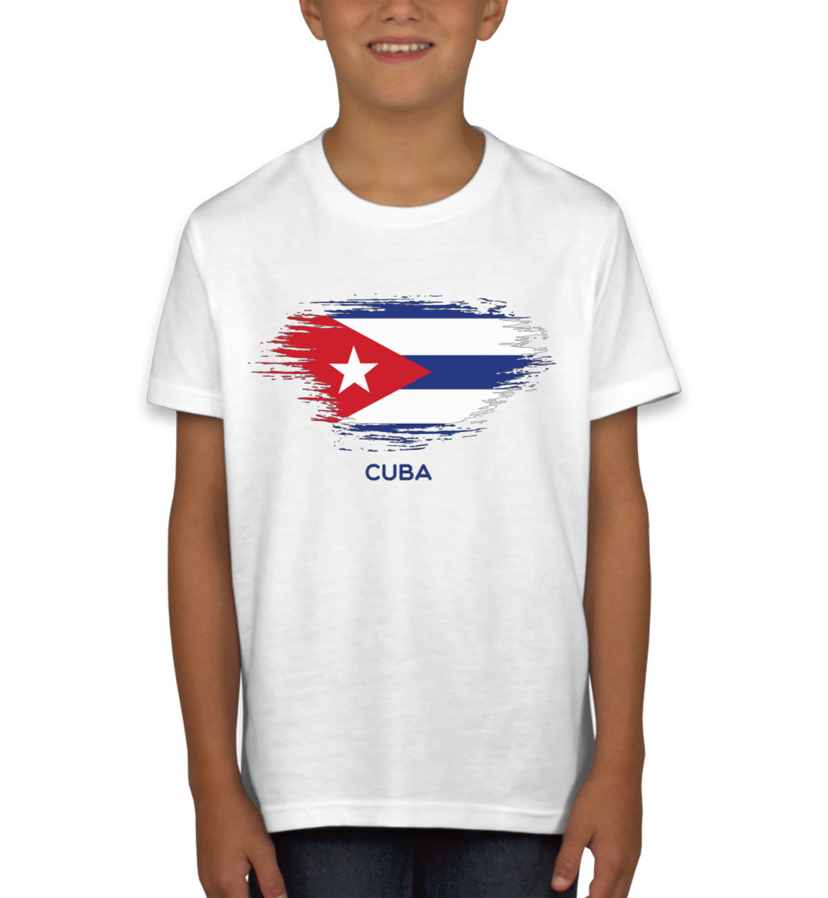 Cuba Flag Youth T-shirt